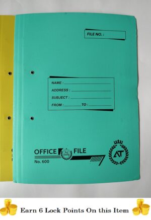 Ajay Cobra File No. 600 (Spring File Paper Board)