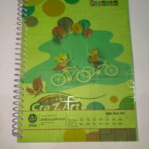 Primium A4 Spiral 300 Page Notebook