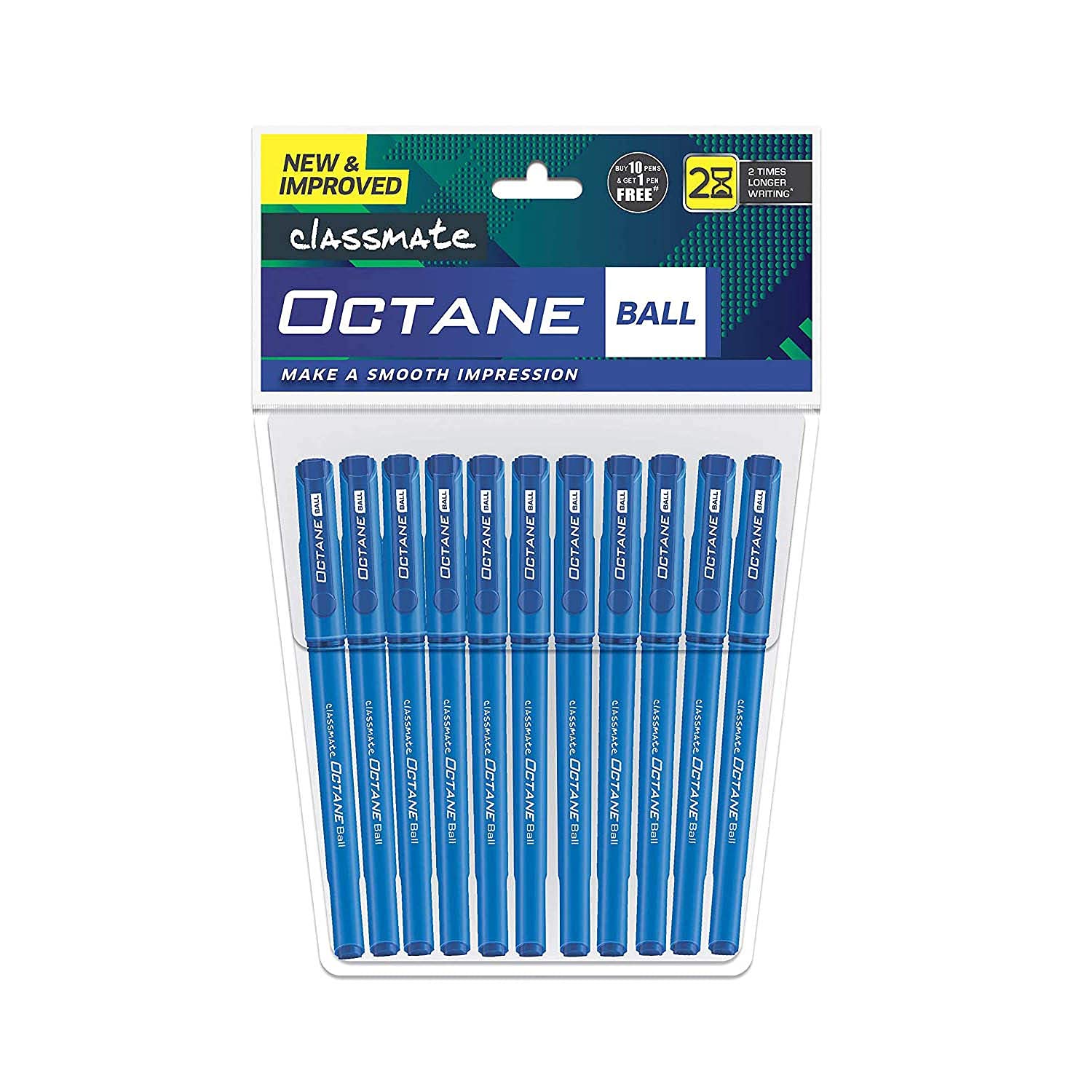 Classmate Octane Ball Pen (Blue) - Image 3