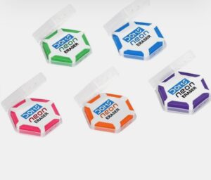 Doms Neon Dust Free Hexa Eraser