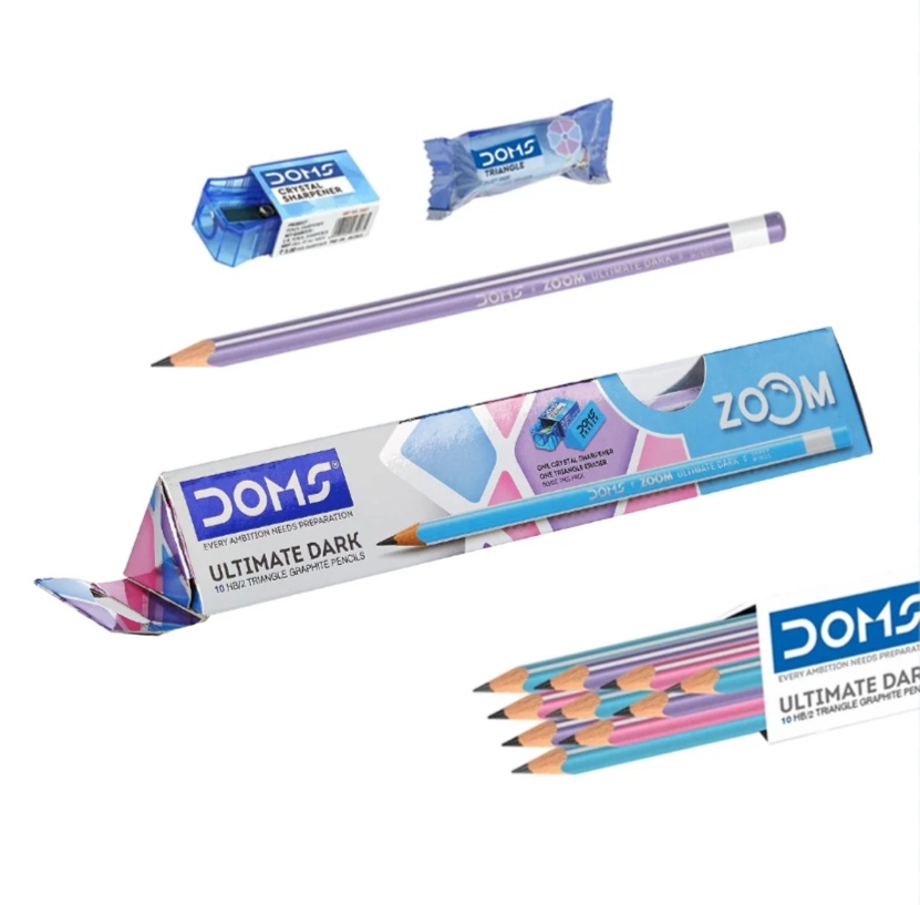 Doms Zoom Ultimate Dark Triangle Pencil - Image 2