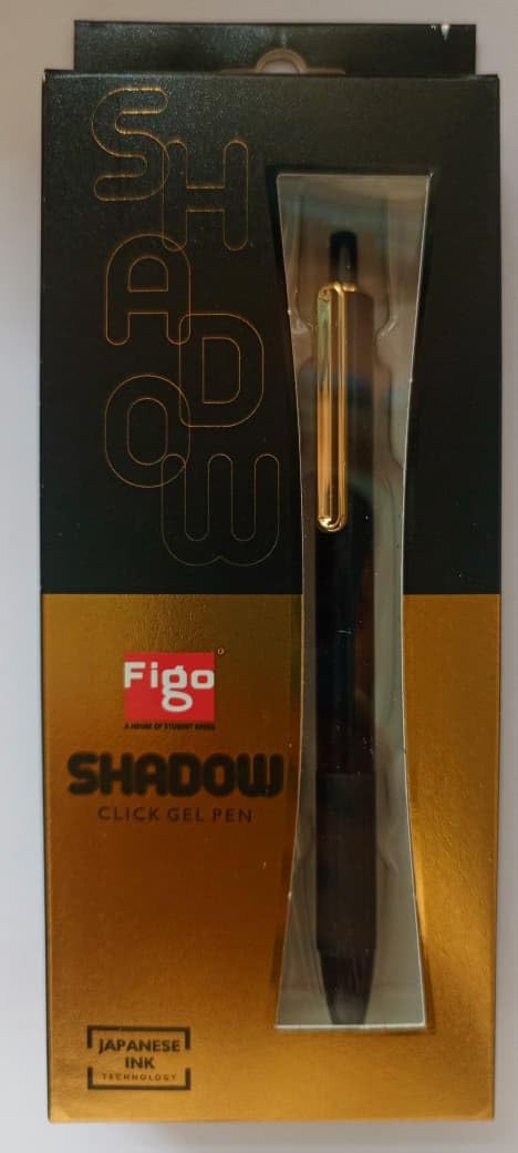 Figo Shadow Click Gel Pen (Blue) - Image 2