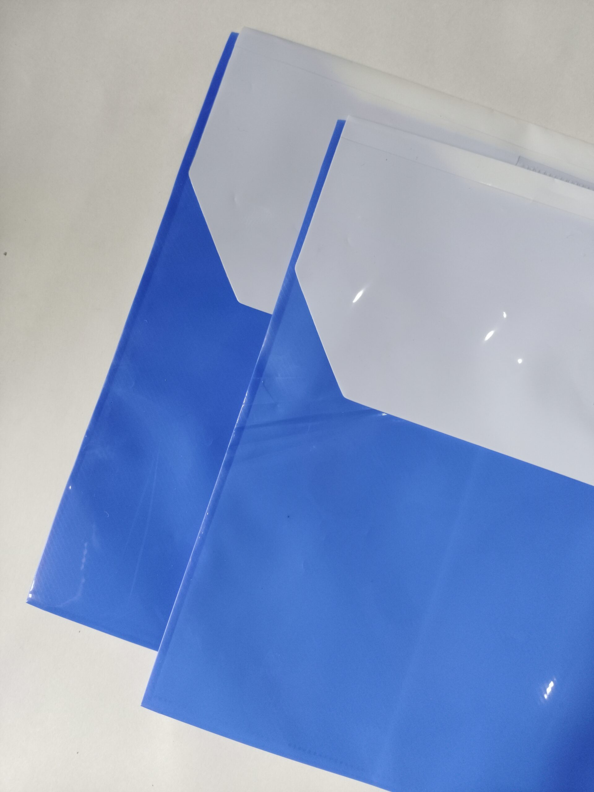 File Cover Plastic Button Bag - Image 2