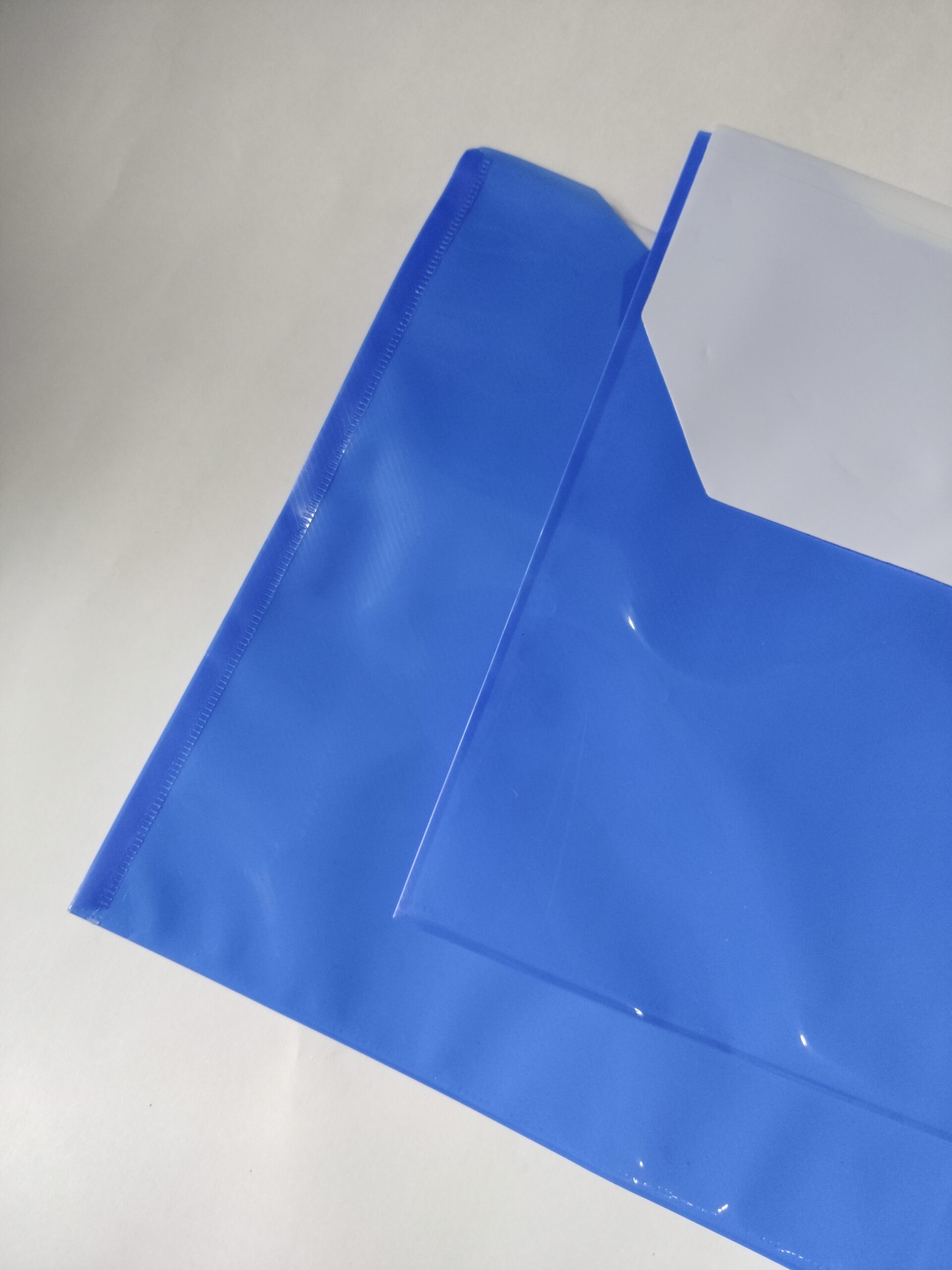 File Cover Plastic Button Bag - Image 3
