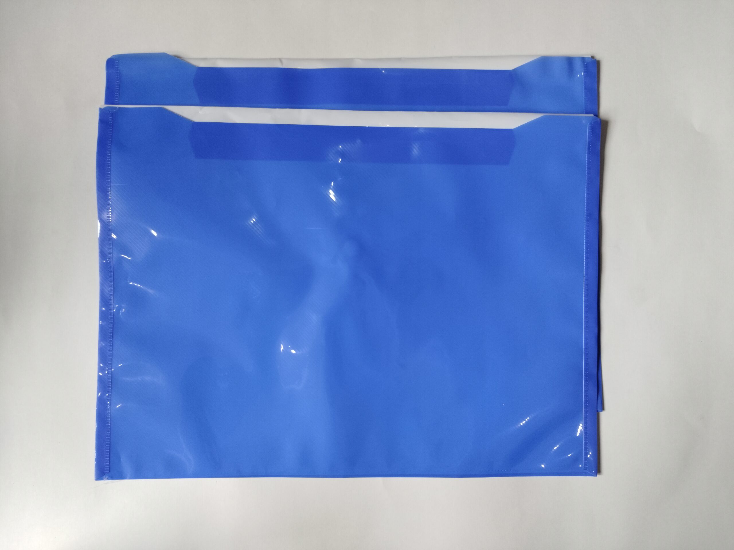 File Cover Plastic Button Bag - Image 5