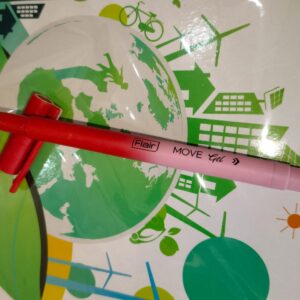 Flair Move Gel Pen (Red)