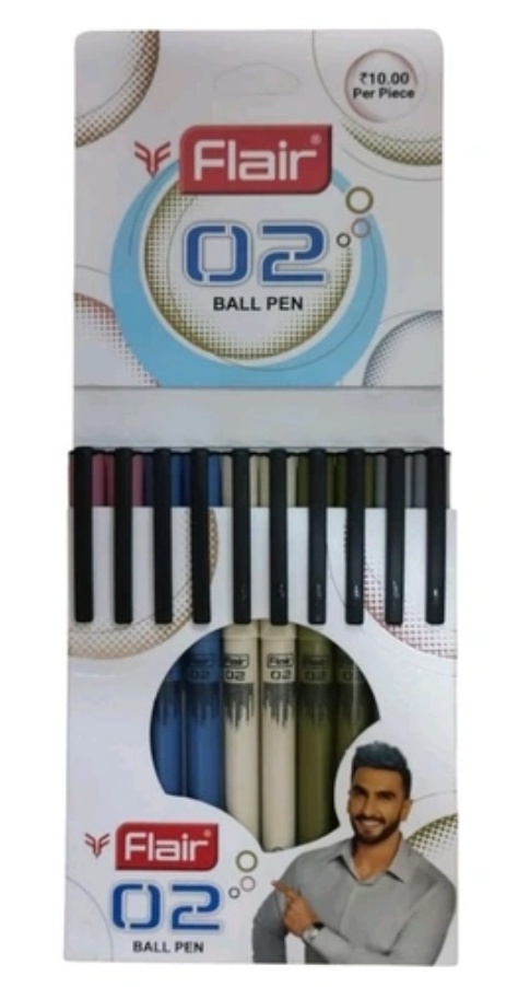 Flair O2 Ball Pen (Blue) - Image 3