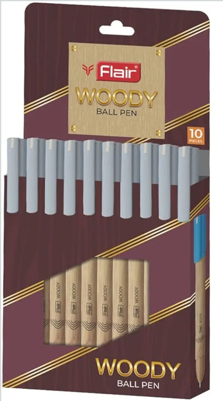 Flair Woody Ball Pen (Black) - Image 5