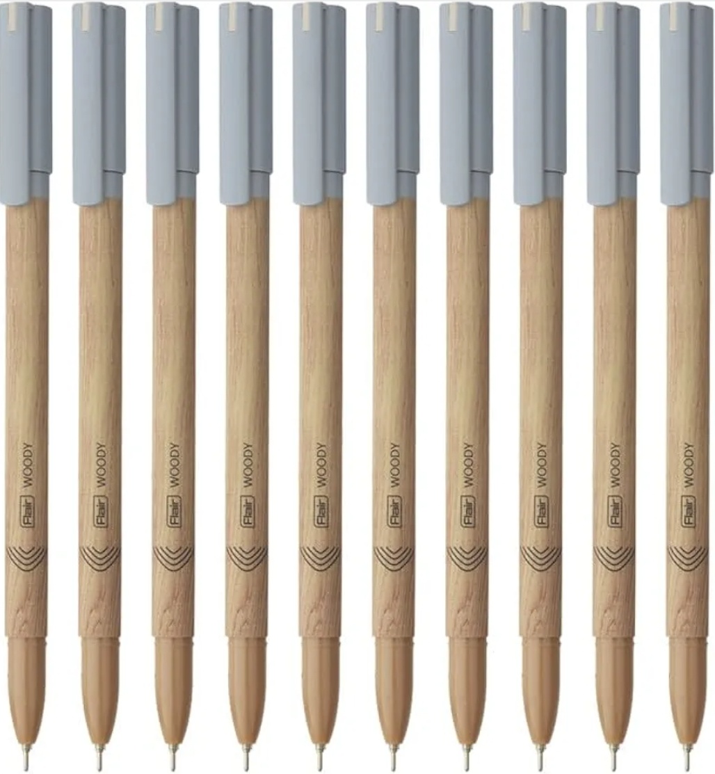 Flair Woody Ball Pen (Black) - Image 4