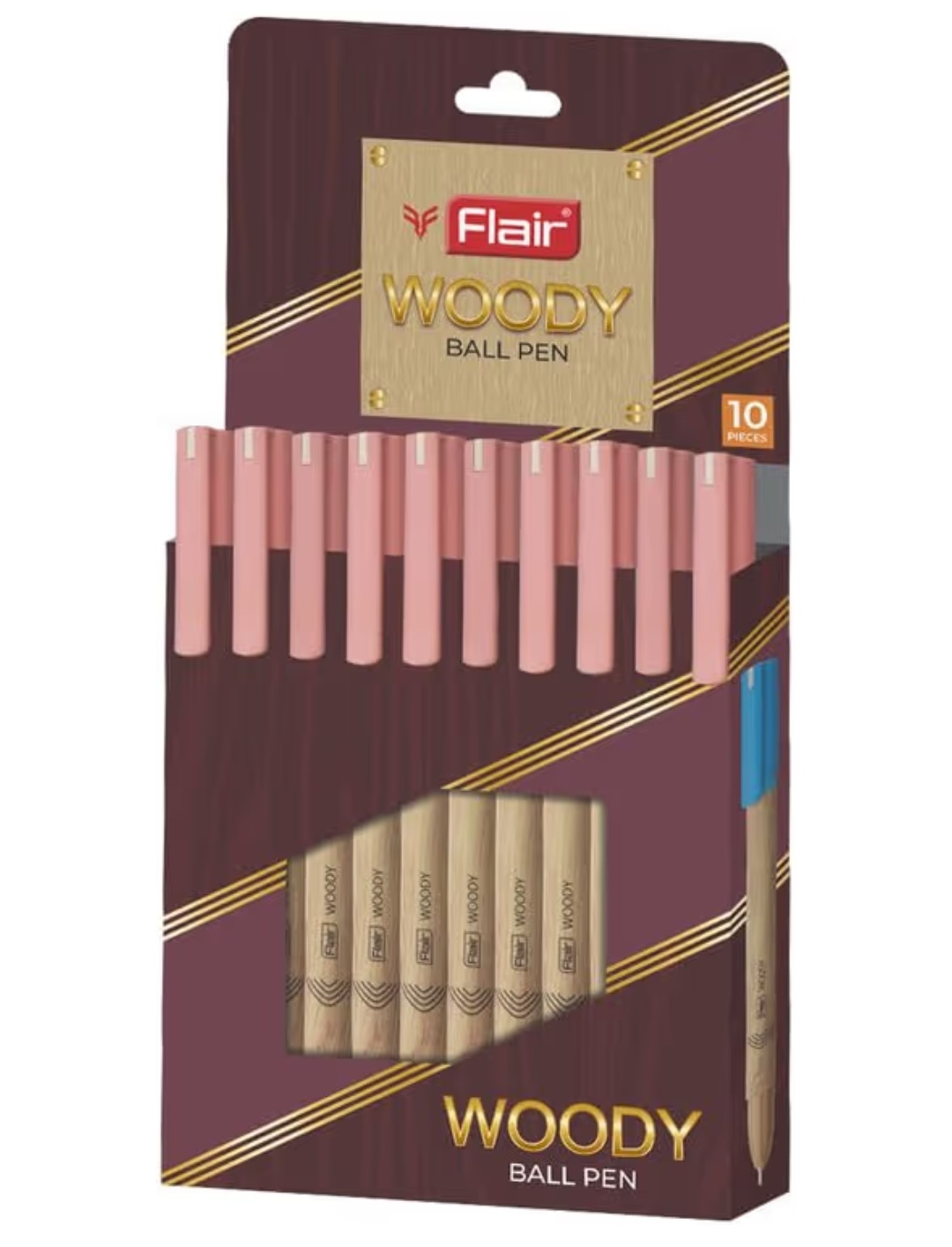 Flair Woody Ball Pen (Red) - Image 3