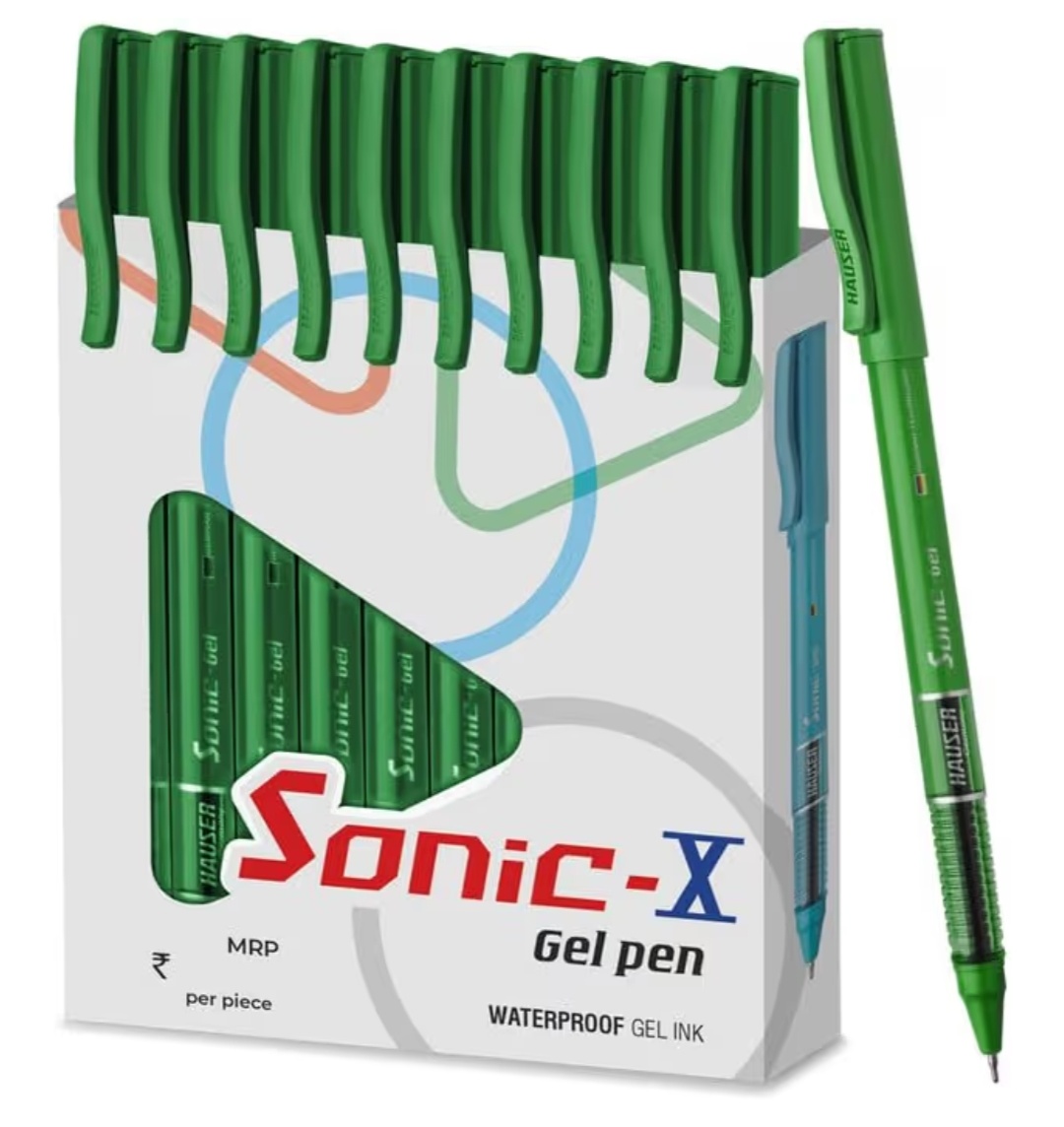 Hauser Sonic X Gel Pen (Green) - Image 5