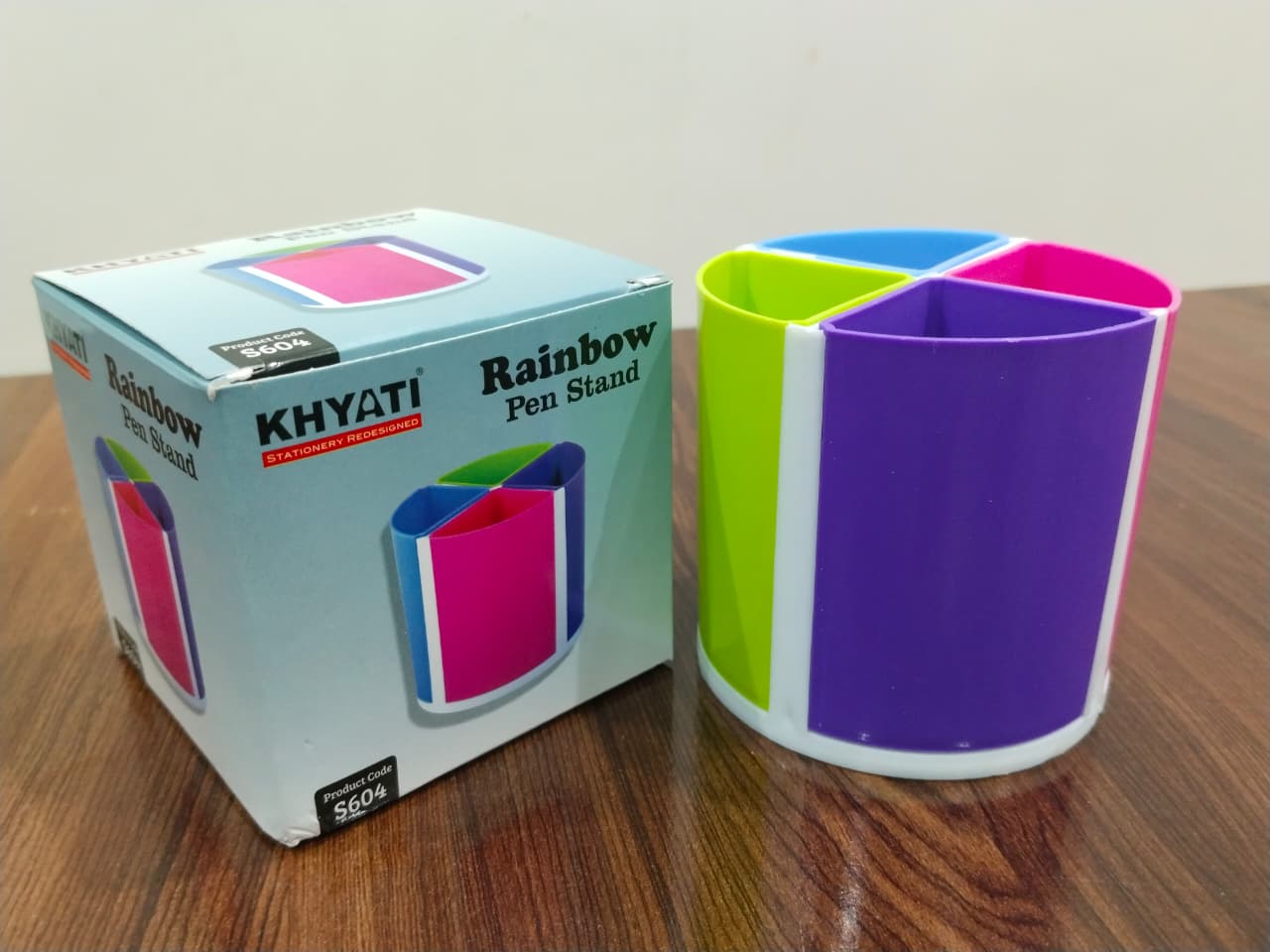 Redeem Khyati Rainbow Pen Stand-S604 (Redeem Off Up to 30 rs) - Image 4