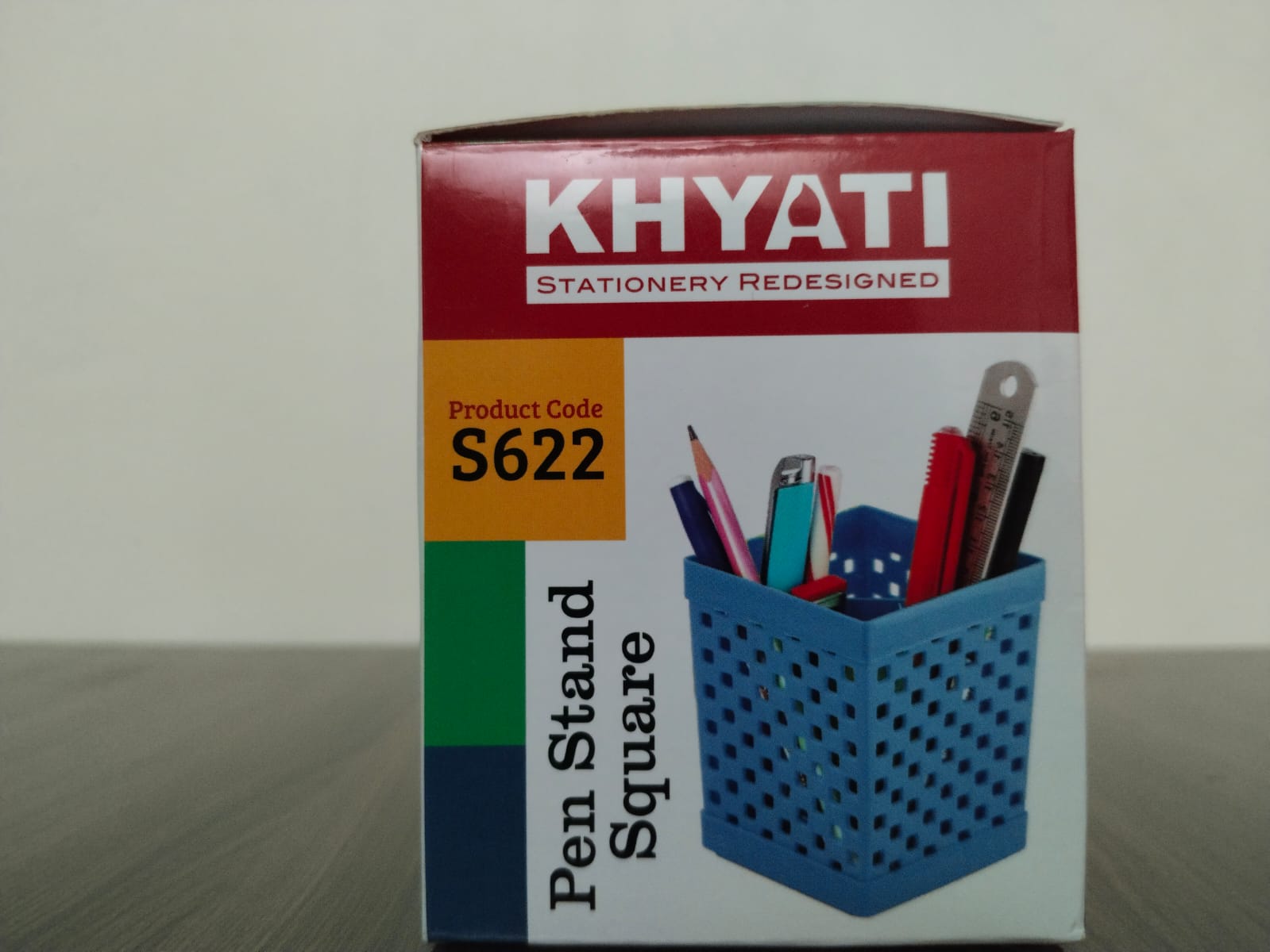 Pen Stand-Khyati-Square-S622 - Image 2