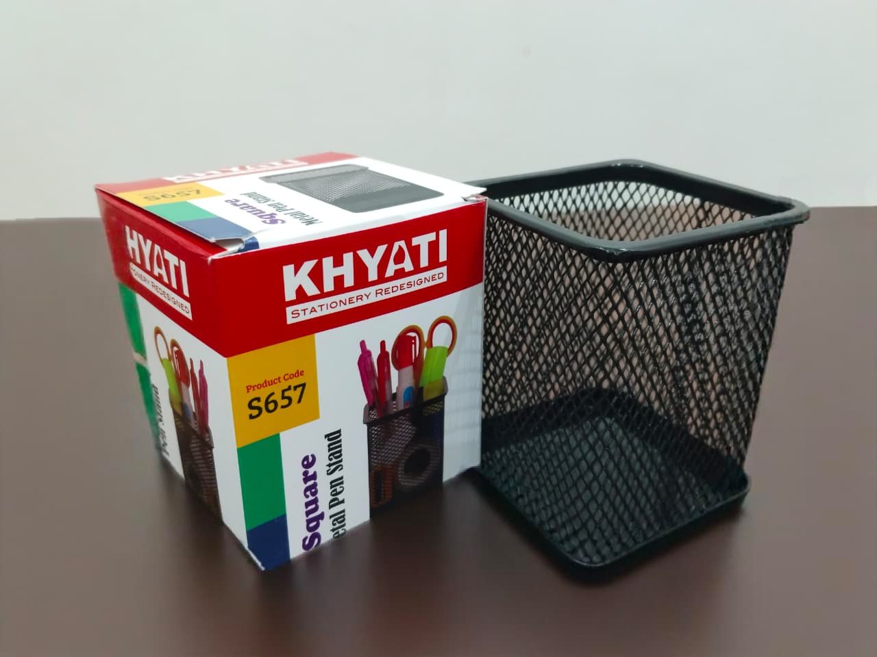 Redeem Khyati Metal Pen Stand-S657 (Redeem Off Up to 30 rs) - Image 2