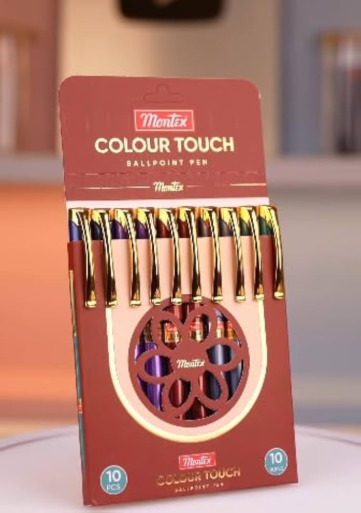 Montex Colour Touch Ball Pen (Blue) - Image 4