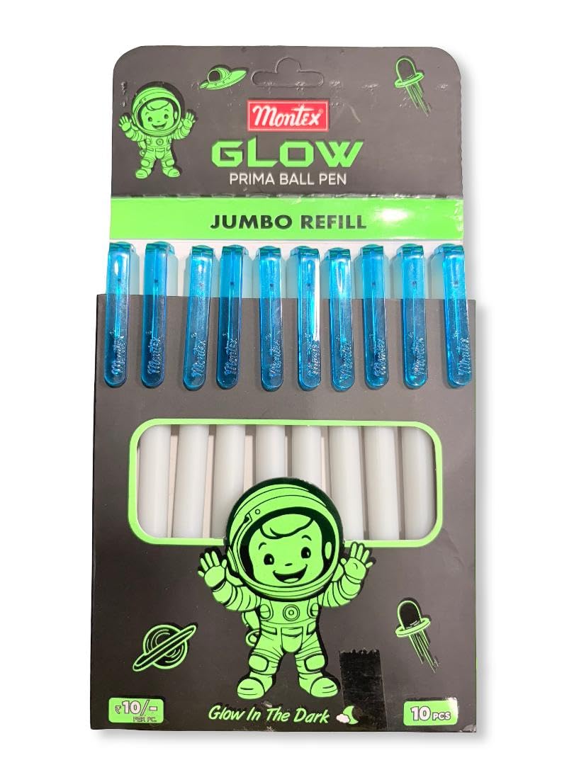 Montex Glow Ball Pen (Blue) - Image 3