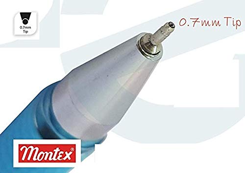 Montex Smooth Flow Glider Ink ball Pen (Blue) - Image 5
