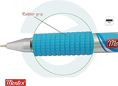 Montex Smooth Flow Glider Ink ball Pen (Blue) - Image 4