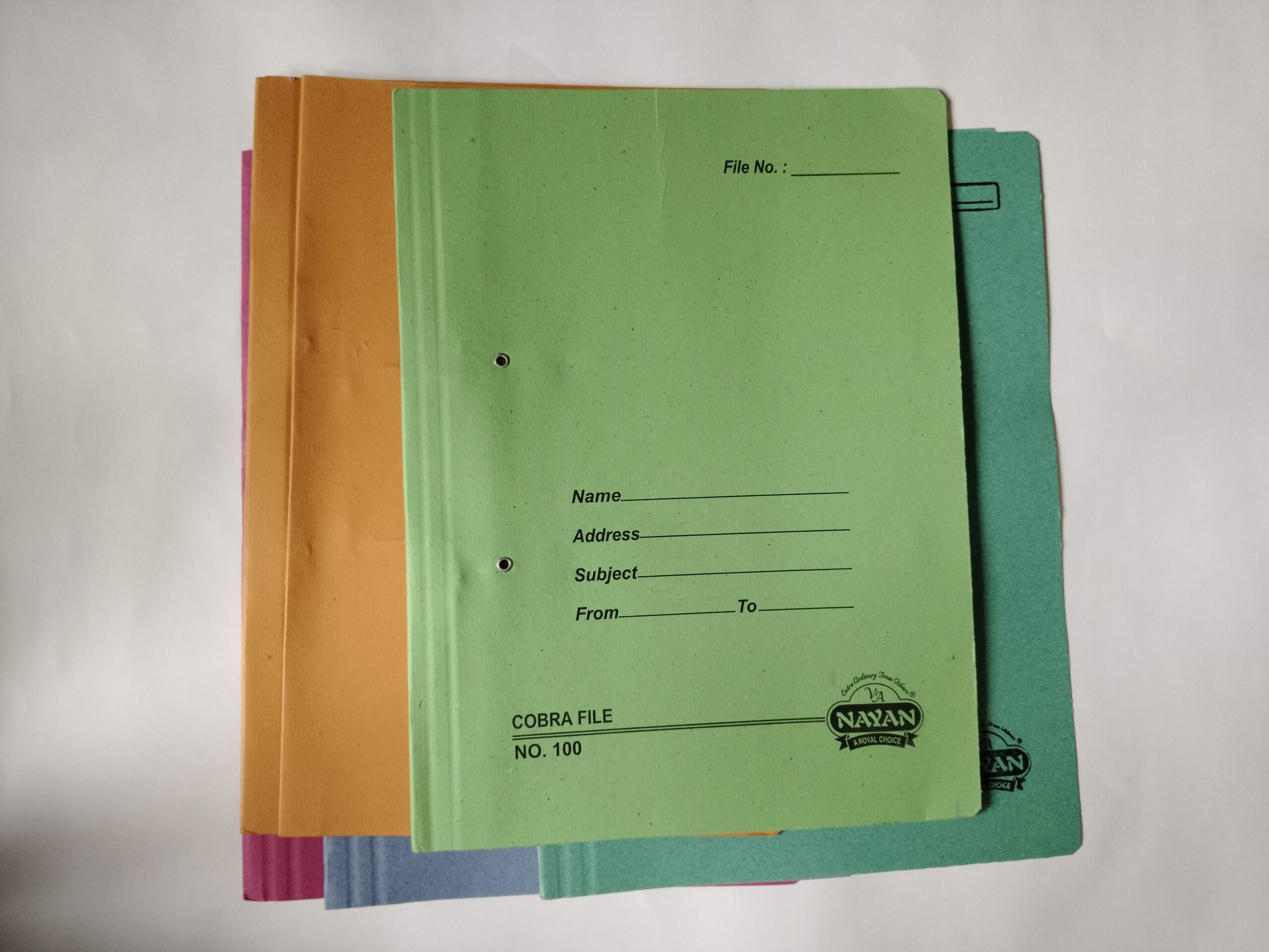 Nayan Cobra File No. 100 (Spring File Paper Board) - Image 4