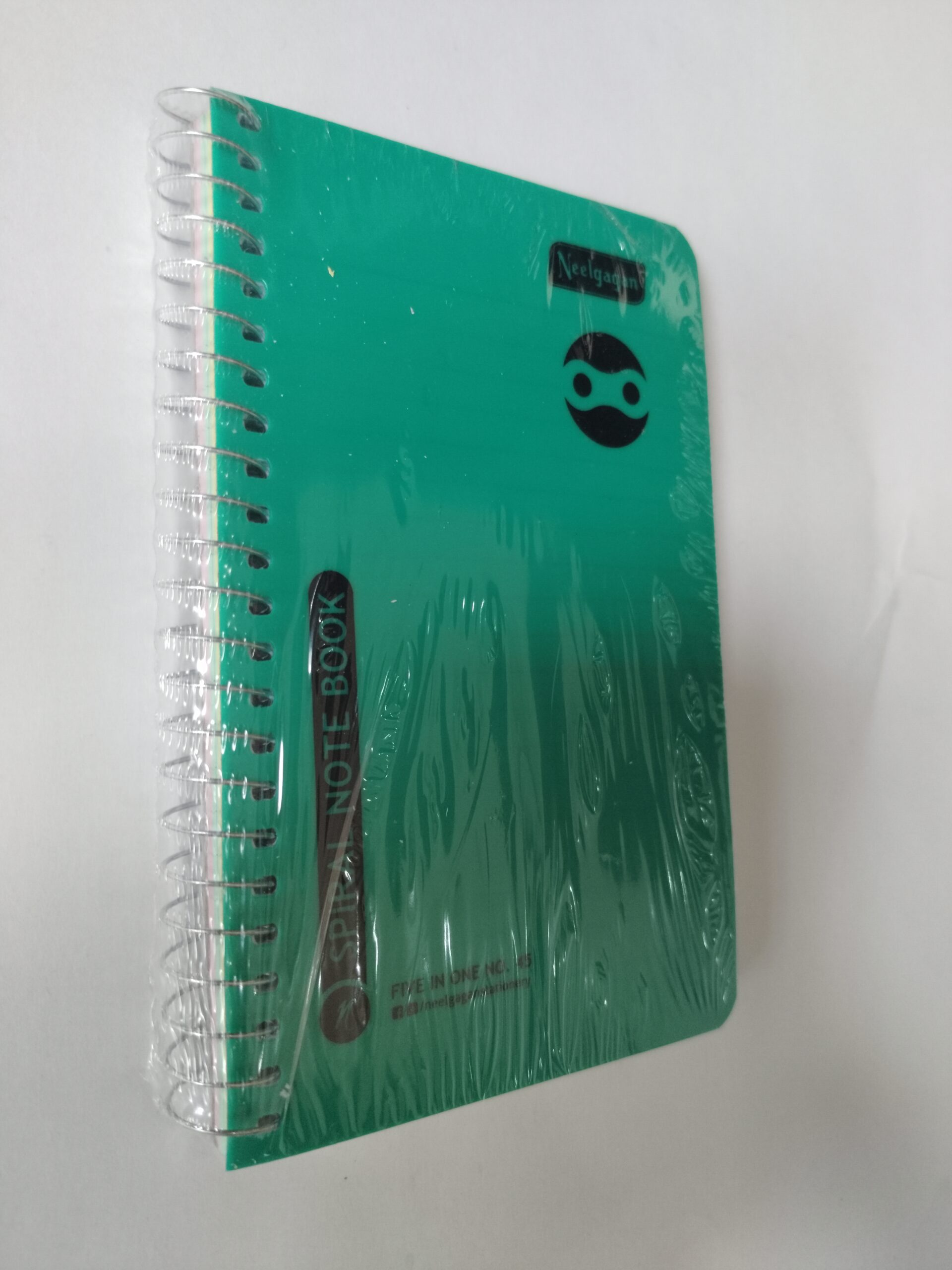 Neelgagan Spiral Notebook Pad-45 No (5 in 1) Pages 200-5 Colours-9.5 x 14.8 cm - Image 3