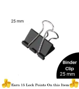 One Plus Metal Binder Clip 25MM
