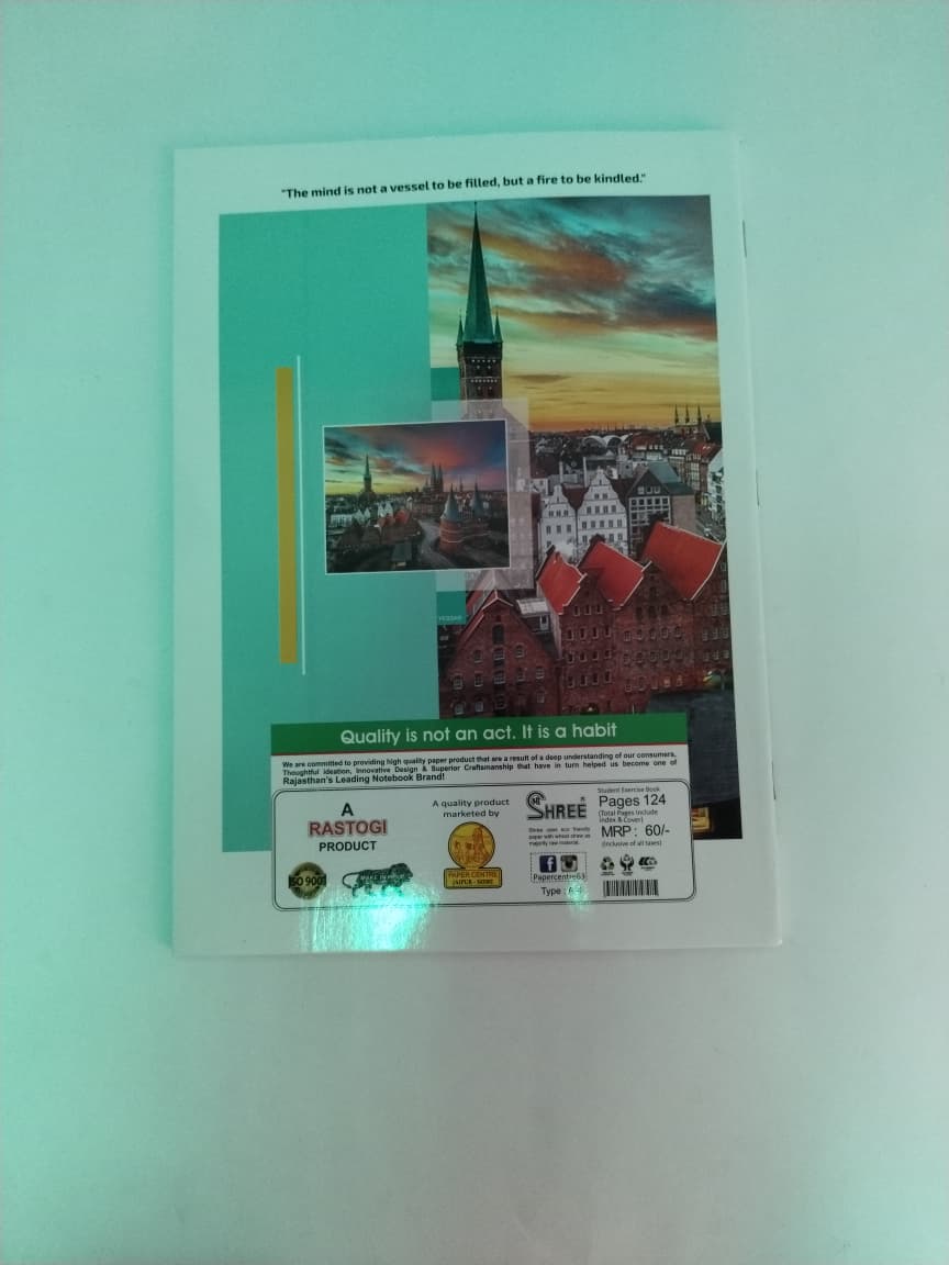 Shree Notebook A4 - 124 Pages - Image 2