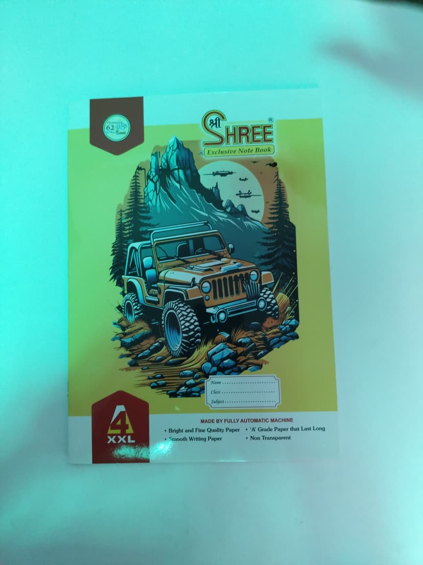 Shree Notebook A4 - 124 Pages - Image 5