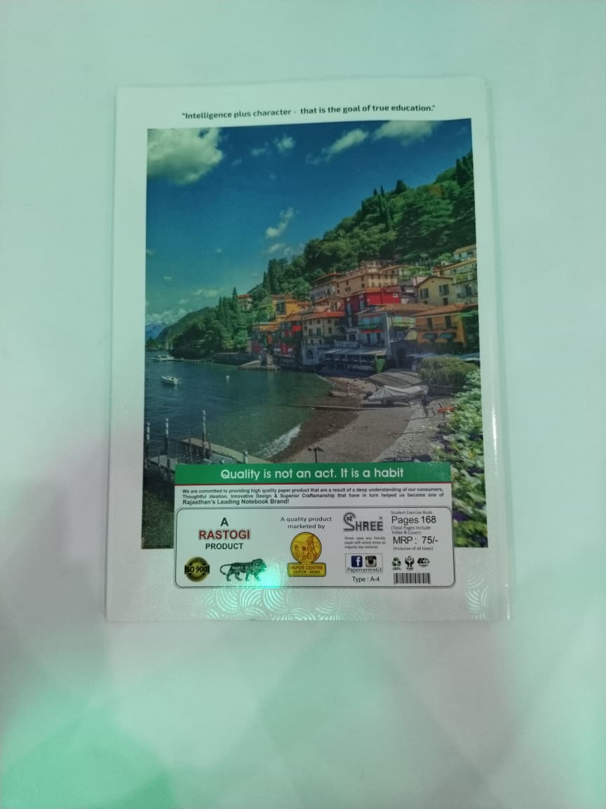 Shree Notebook A4 -168 Pages - Image 5