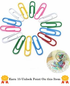 Zebra U Pin Plastic Box Pack 100 Pcs Multi Colored