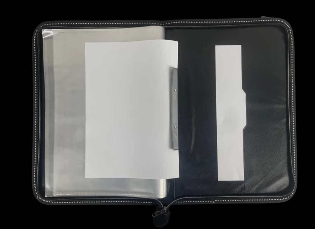 Neelgagan Portfolio Folder B4 Leather File Folder (20 Leaf) - Image 5