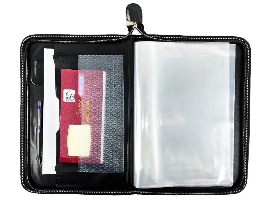 Neelgagan Portfolio Folder B4 Leather File Folder (20 Leaf) - Image 6