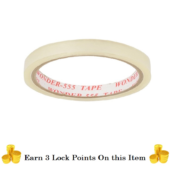 Wonder Cello (555) Transparent Tape 0.5 inch