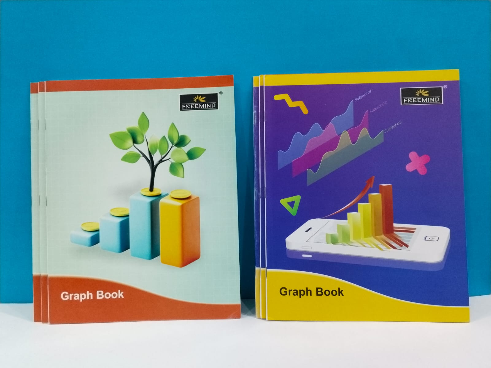 Freemind 28 Pages Graph Notebook | Register - Image 2