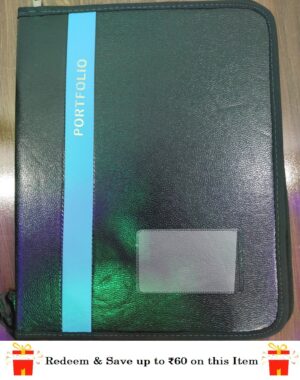 Redeem Ankita Portfolio Leather Folder No.CB-1306/306 (20 Leaf) (Redeem Off Up to 60 rs)