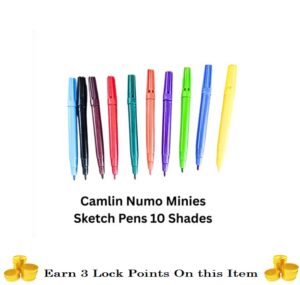 Camlin Numo Minies Sketch Pens (Multicolour)