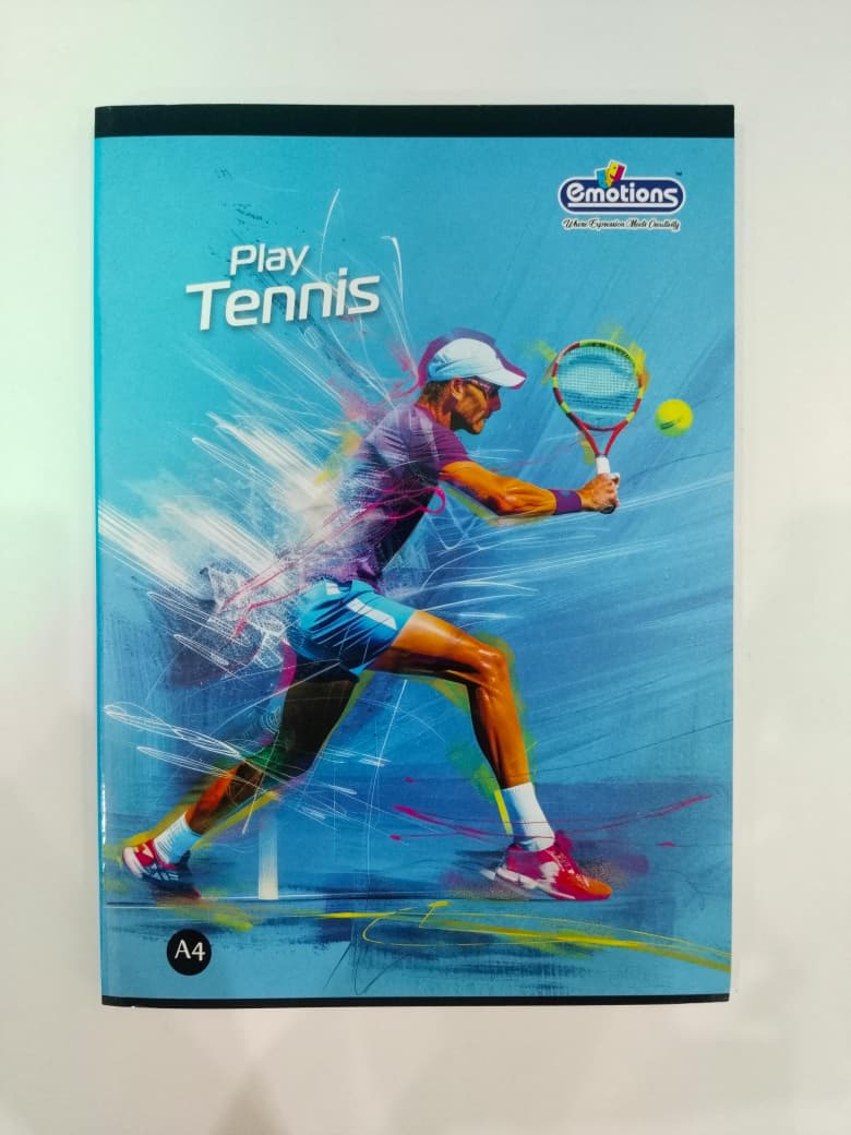 Emotions A4 312 Pages Notebook Single Ruled/Lined | Register - Image 3
