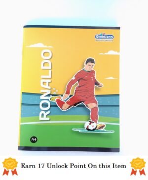 Emotions A4 224 Pages Notebook Single Ruled/Lined | Register