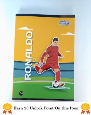 Emotions A4 312 Pages Notebook Single Ruled/Lined | Register