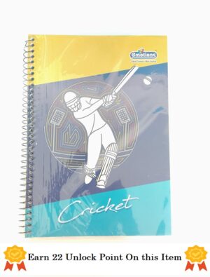Emotions Spiral A4 240 Pages Notebook Single Ruled/Lined | Register