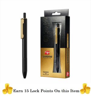 Figo Shadow Click Gel Pen (Blue)