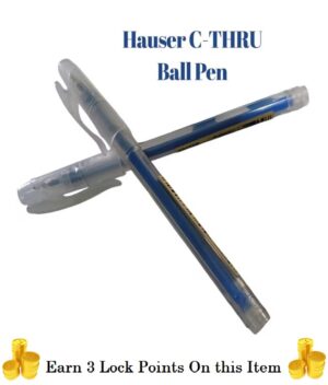 Hauser C Thru Ball Pen (Blue)