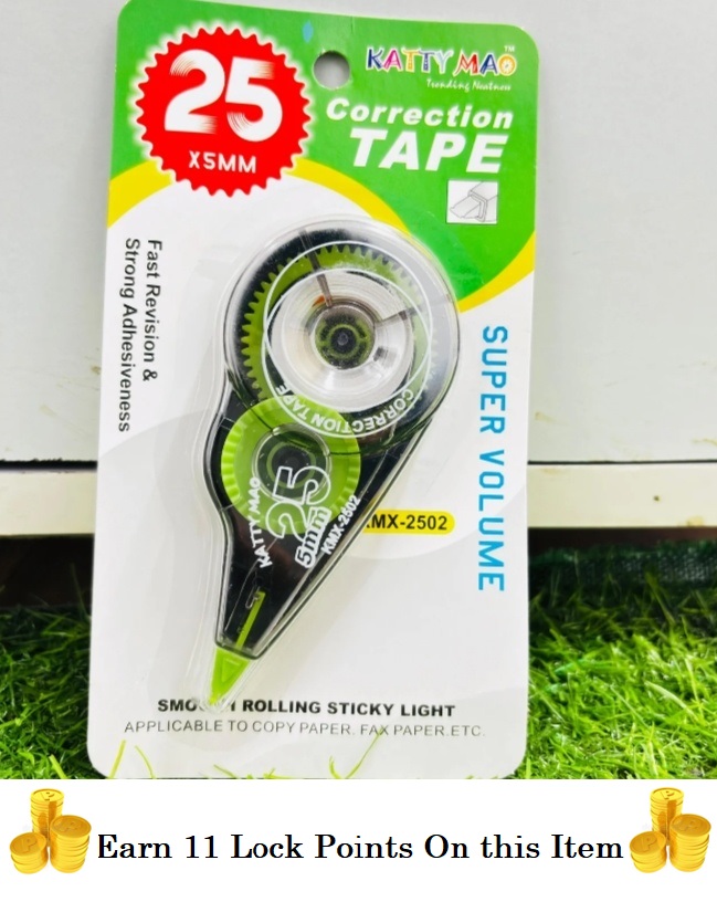 Katty Mao Correction Tape Rolling (KMX-2502) 25x5MM