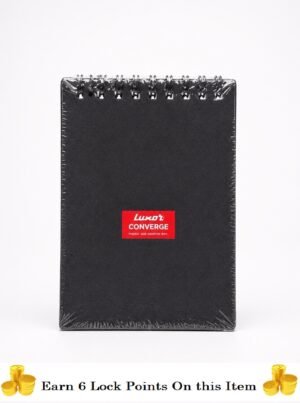 Spiral Pocket Note Book Luxor-20550-100 Pages-Ruled-7.4 x 10.5 cm