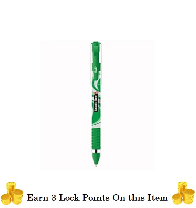 Montex Smooth Flow Glider Ink ball Pen (Green)