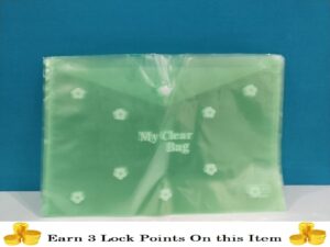 My Clear Bag Plastic Colored Transparent File Folder