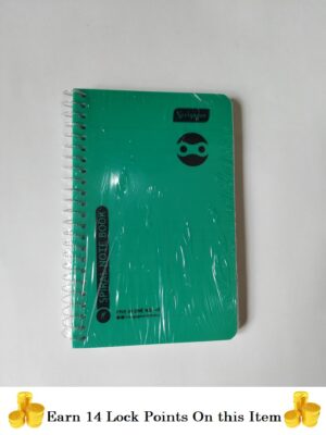 Neelgagan Spiral Notebook Pad-45 No (5 in 1) Pages 200-5 Colours-9.5 x 14.8 cm