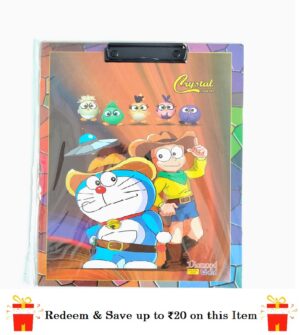 Redeem Crystal Clip Board Diamond Gold (9x13 Inches) (Takhti) (Redeem Off Up to 20 rs)