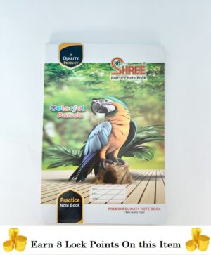 Shree Rough A4 240 Pages Notebook Single Ruled/Lined | Register