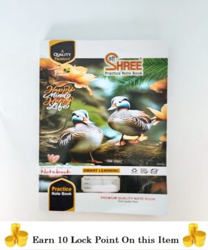 Shree Rough A4 324 Pages Notebook Single Ruled/Lined | Register