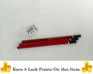 Natraj 621 Bold Writing Pencil + Doms Eraser -3 Pencil + 1 Eraser